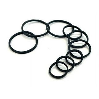 Goody Black Mini Rubberbands