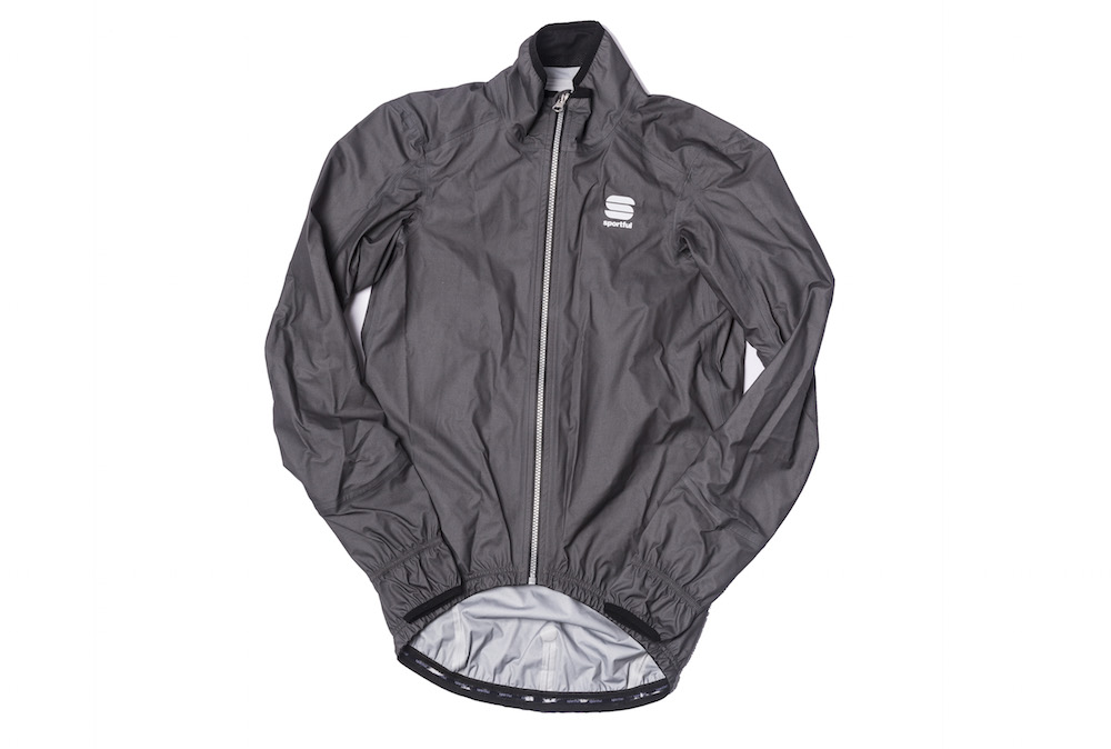 Raceviz Stelvio 2.0 Jacket Giacca Da Ciclismo Uomo, Alta Visibilità, Tessuto Stretch Riflettente, Antivento E Idrorepellente, Taglia Large Grigia