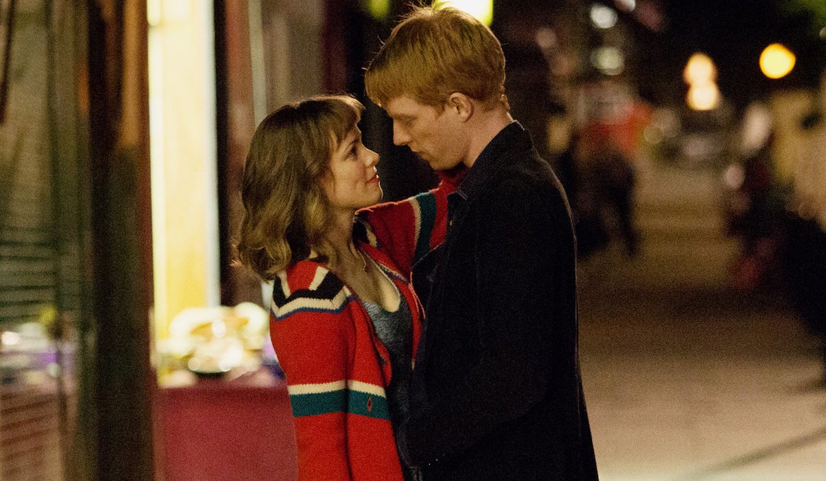 Rachel McAdams and Domhnall Gleeson in About Time