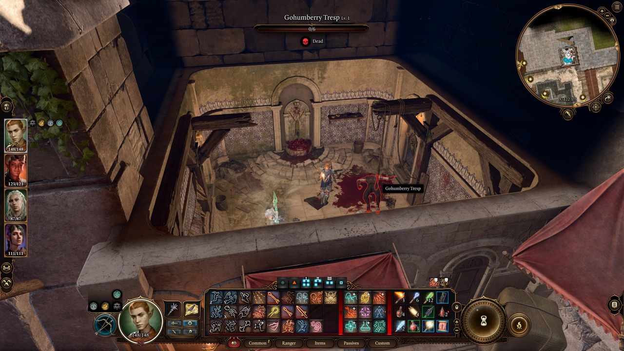 Baldur's Gate 3 Dribbles the Clown