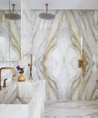 Mayfair apartment with marble bathroom