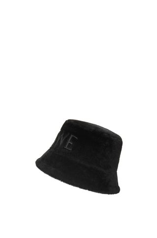 Loewe Bucket Hat in Shearling