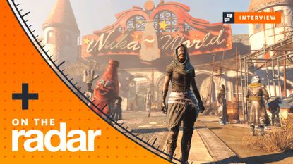 Fallout 4 screenshot with a GamesRadar+ On the Radar overlay