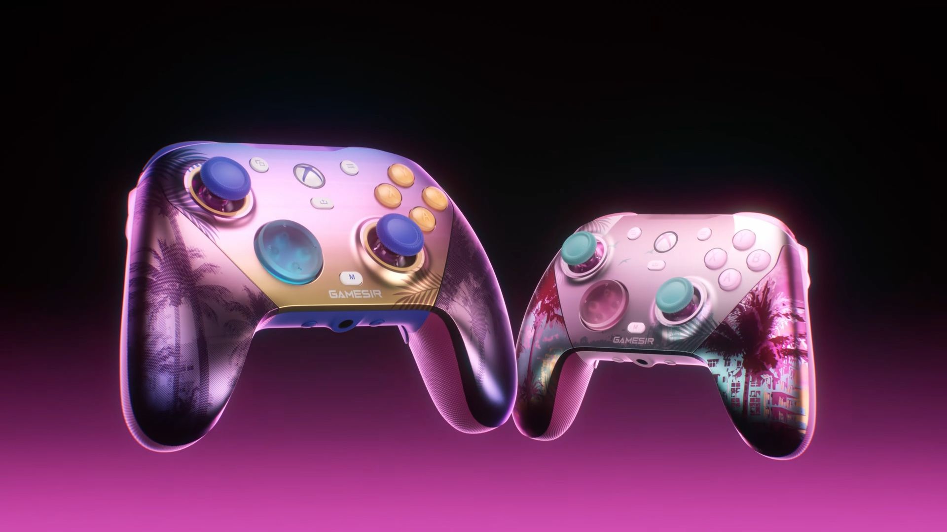 Just in time for GTA 6, GameSir is launching two Vice City-inspired versions of the G7 Pro