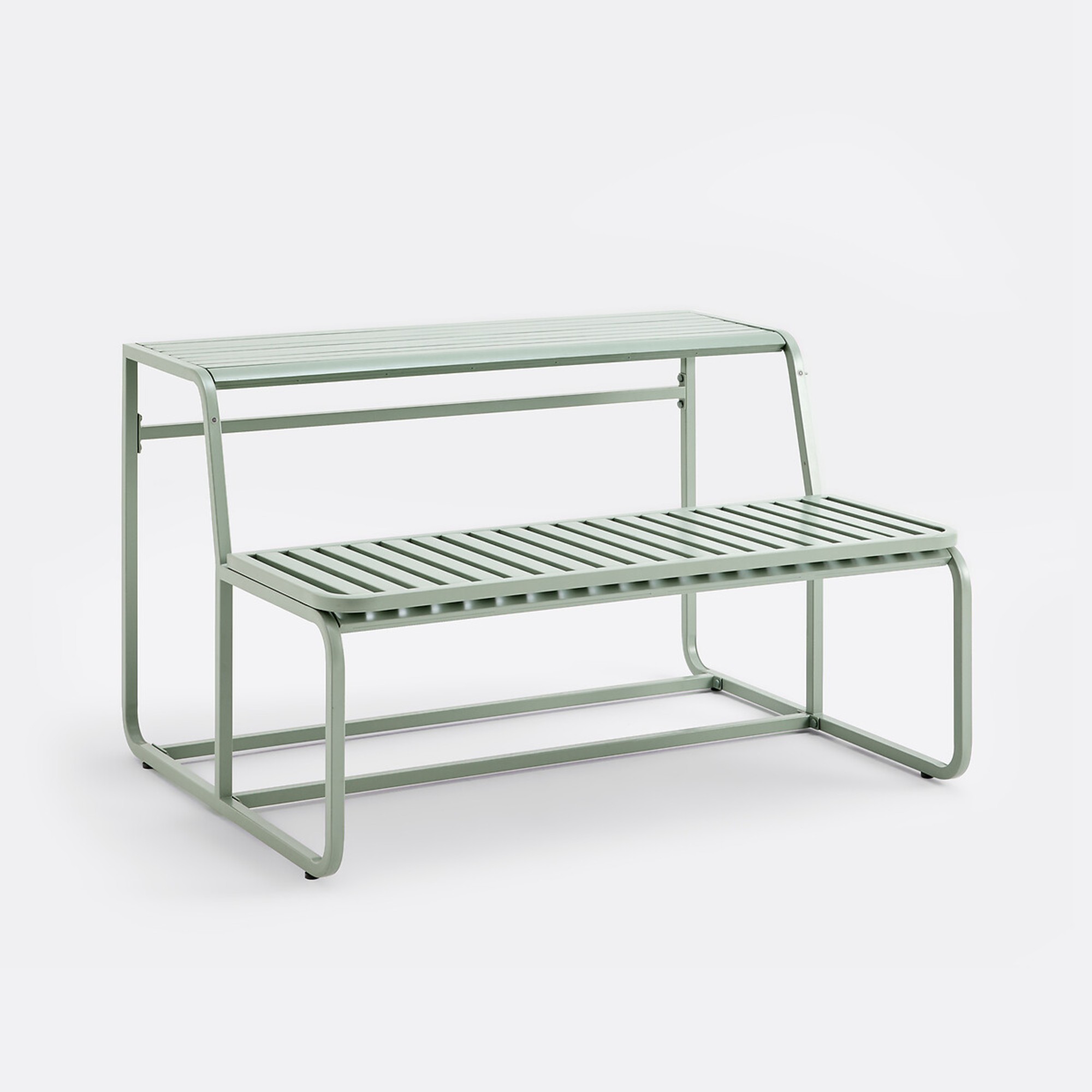 La Redoute Talia Steel Garden Table Bench