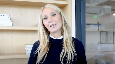 Gwyneth Paltrow during a goop interview