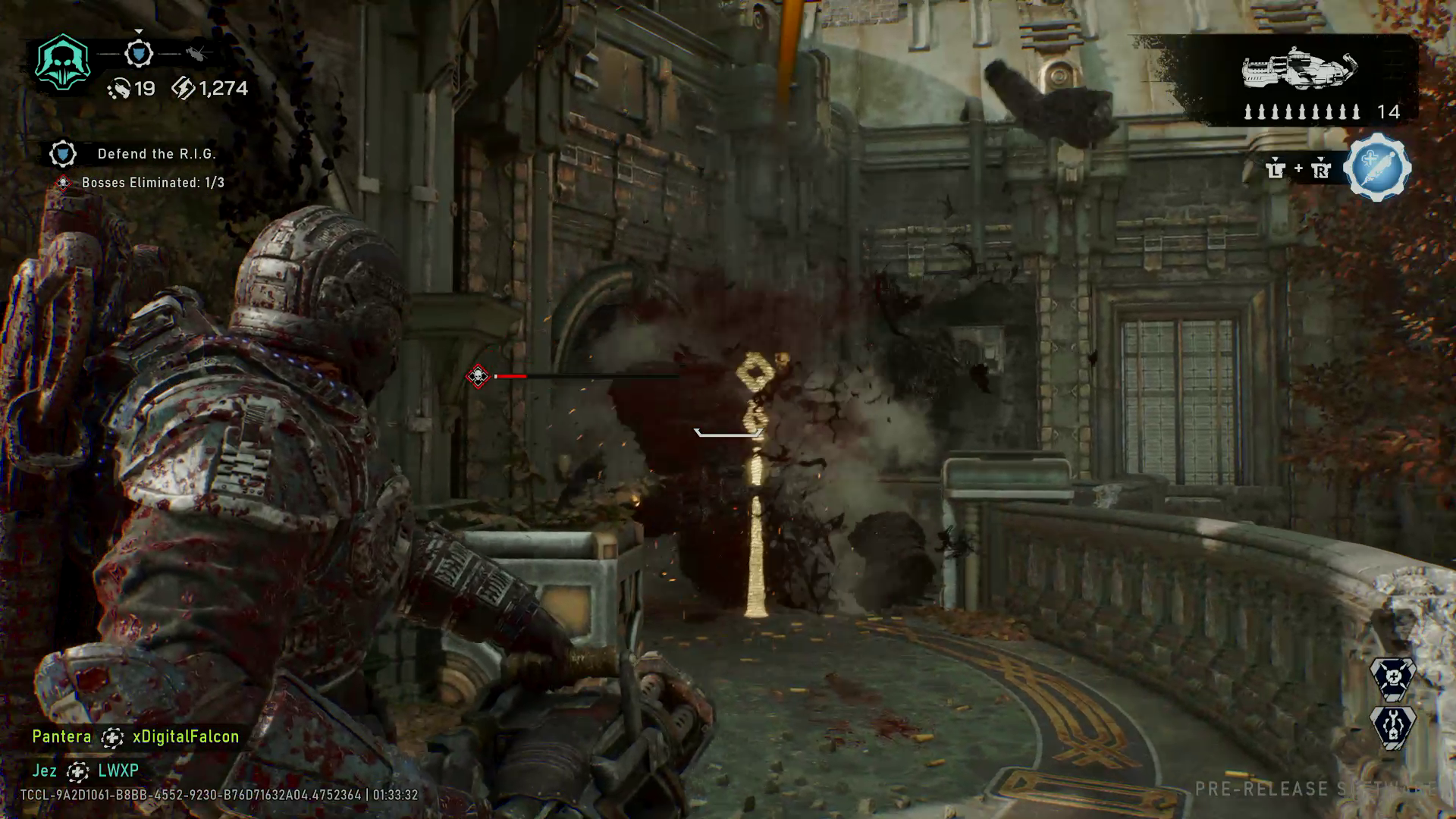 Gears of War: E-Day Horde Siege mode gameplay screenshots, showcasing locust combat and PvE third-person gameplay