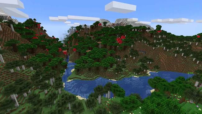 Try out the new Stony Peaks biome with Minecraft's latest 1.18 ...