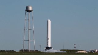 SpaceX's Grasshopper on the Launch Pad