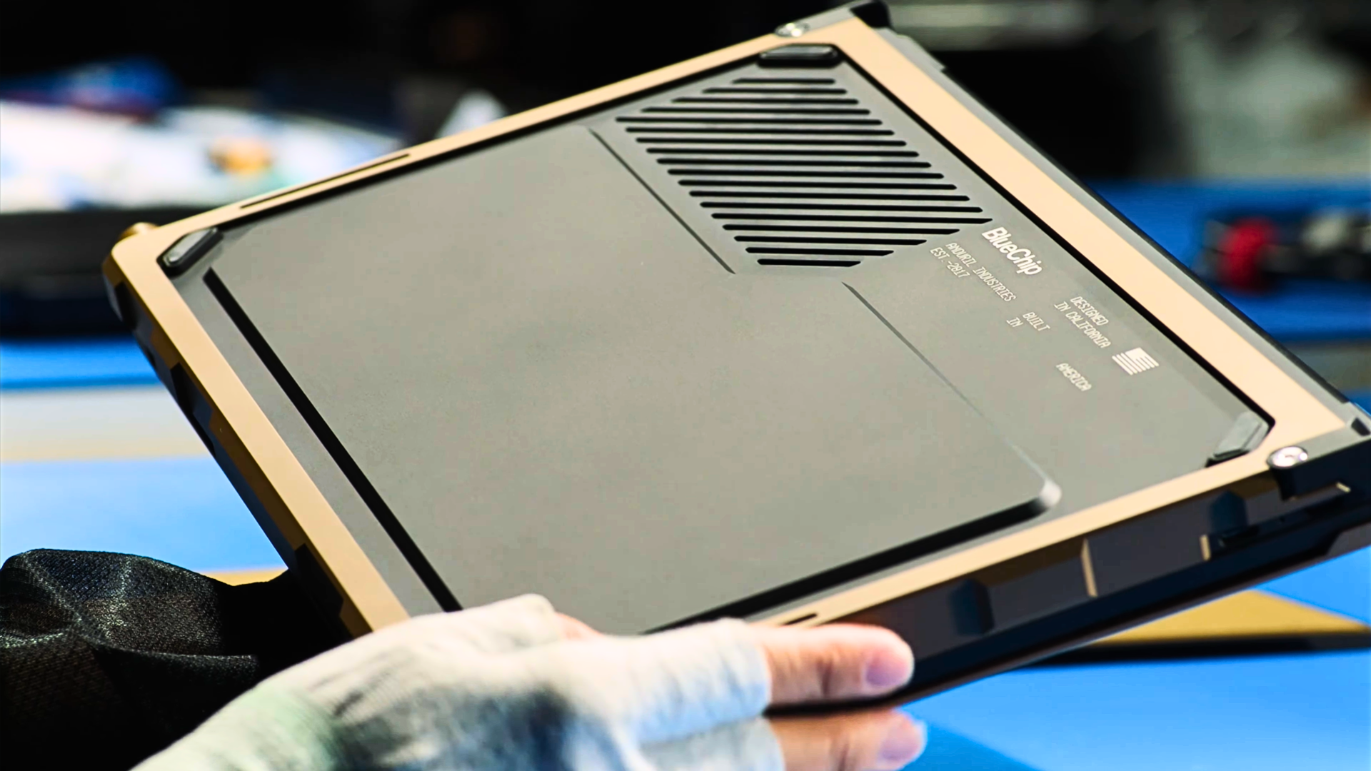 Anduril BlueChip laptop prototype