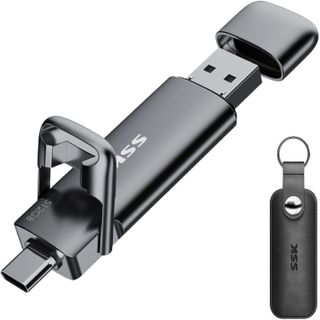 SSK External USB C SSD Flash Drive 512GB