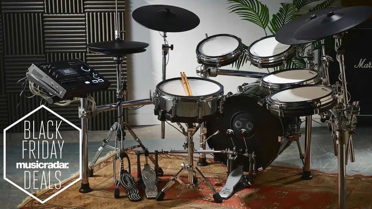 Roland's TD716 electronic drum set is designed to be a VST killer