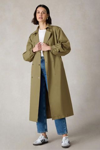 Ro&Zo Petite Belted Trench Coat