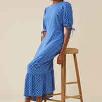 Finery London Polka Dot Short Sleeve Midi Tea Dress, £45 | M&amp;S