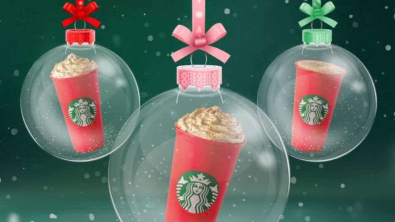 starbucks christmas menu