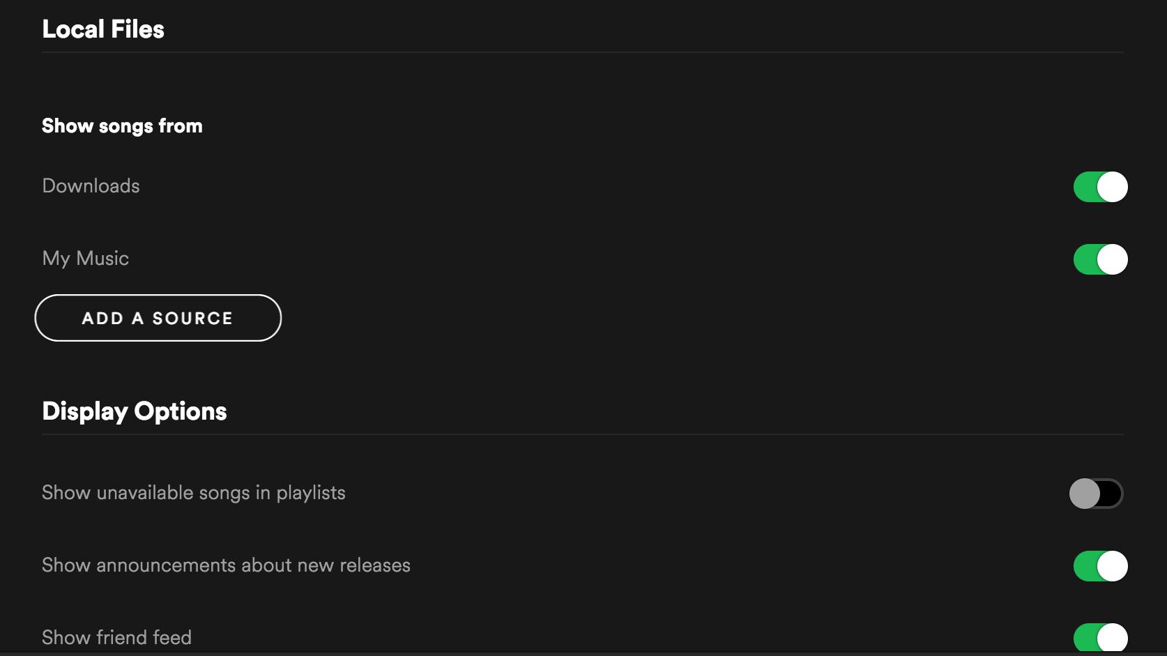 2. Add local files to Spotify