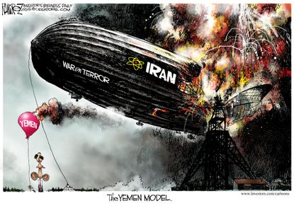 Obama cartoon U.S. war on terror