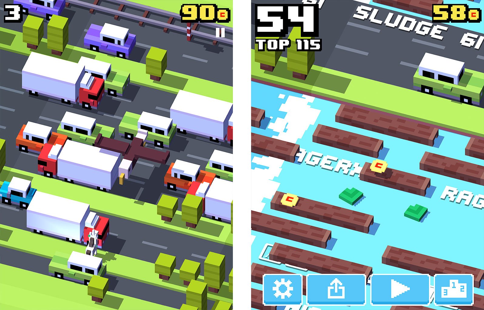 Crossy road персонажи картинки