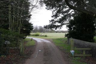 Wood Farm entrance