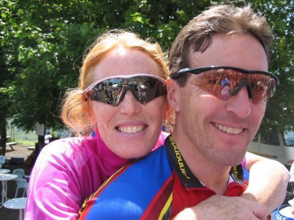 Connie and Davis in 2004