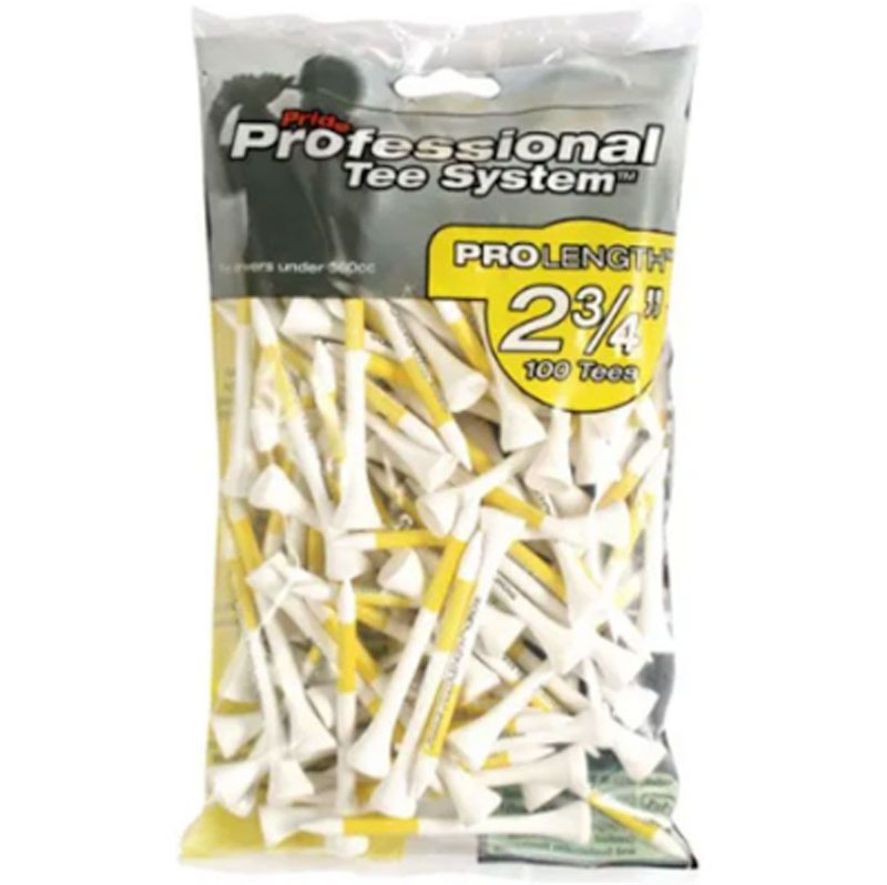 Pride Professional Golf Tees Large Pack