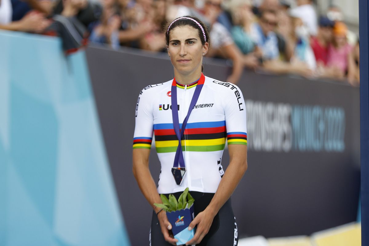 European Championships Munich 2022 - 2022 UEC Road Elite European Championships - Women's Road Race - 21/08/2022 - Elisa Balsamo (ITA) - photo Ivan Benedetto/UEC/SprintCyclingAgency&Acirc;&copy;2022