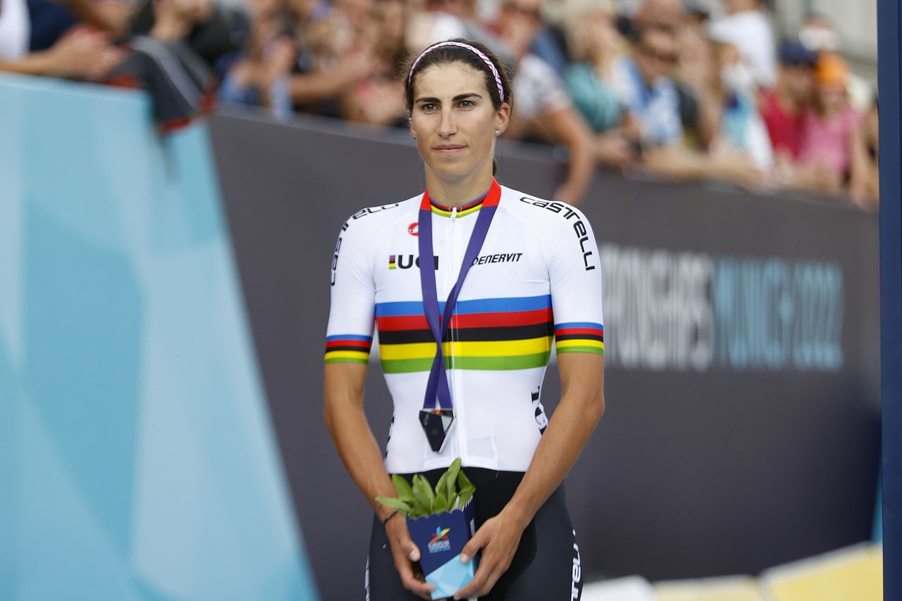 European Championships Munich 2022 - 2022 UEC Road Elite European Championships - Women's Road Race - 21/08/2022 - Elisa Balsamo (ITA) - photo Ivan Benedetto/UEC/SprintCyclingAgency&Acirc;&copy;2022