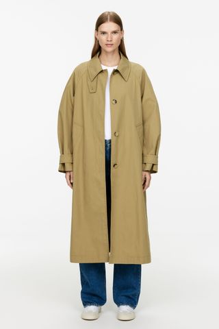 Arket Cotton Blend Trench Coat