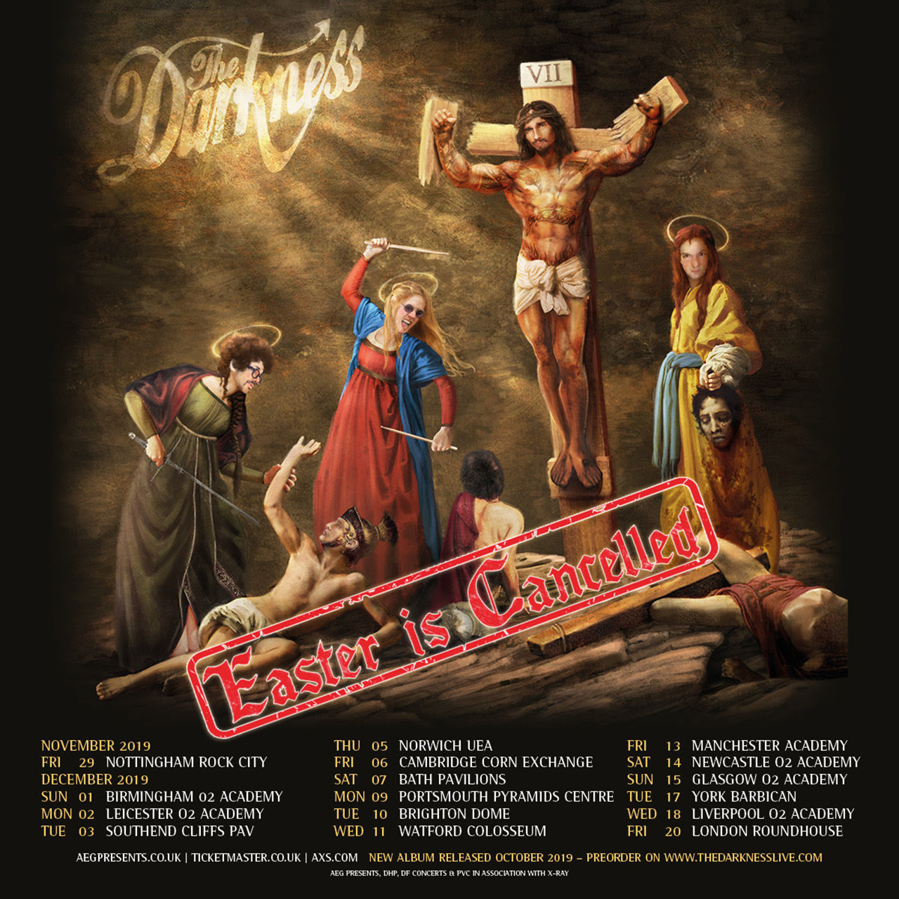 the darkness tour 2019