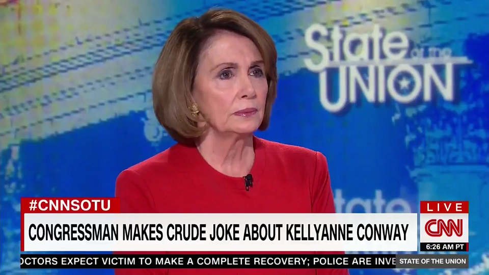 Nancy Pelosi on CNN