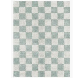 Tiles Washable Cotton Blend Rug