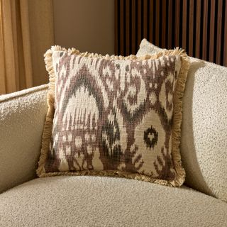 PRIMARK Printed IKAT Cushion £12