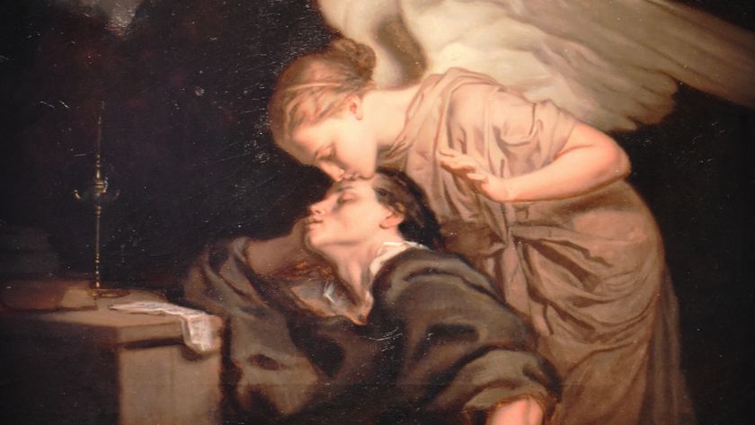 The Kiss of the Muse by Félix Nicolas Frillié