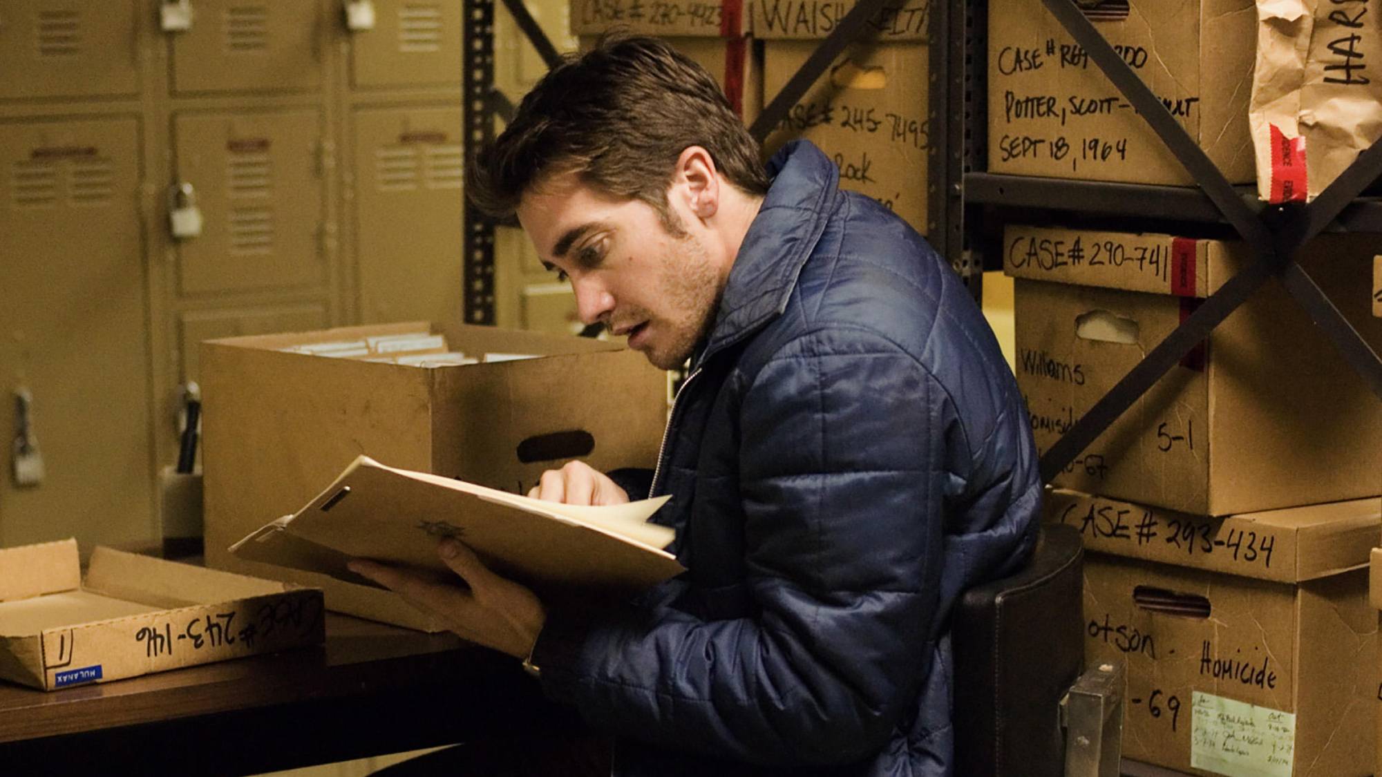 Jake Gyllenhaal as Robert Graysmith in "Zodiac"