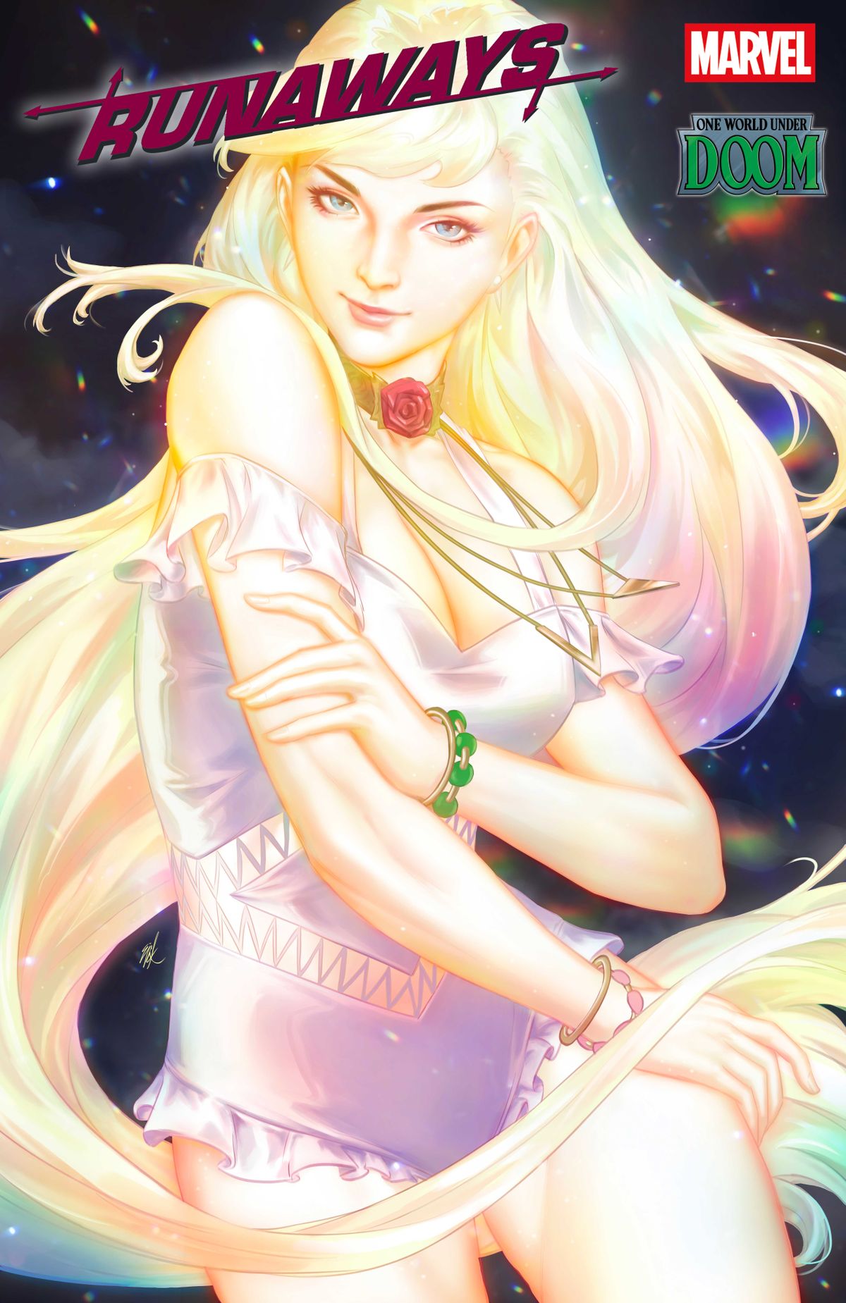 Ejikure's Karolina Dean variant cover for Runaways #1.