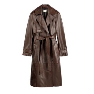 Hush Leather Trench Coat