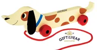 Personalised Wooden Pull Along Sausage Dog - £13.95 | Not On The High Street&nbsp;