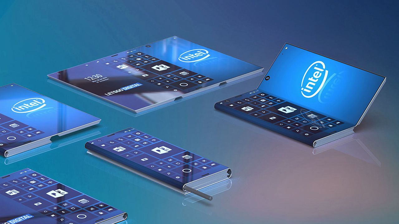 Intel folding phone concept