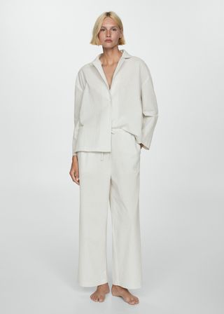 Cotton Long Pajamas - Women | Mango Usa