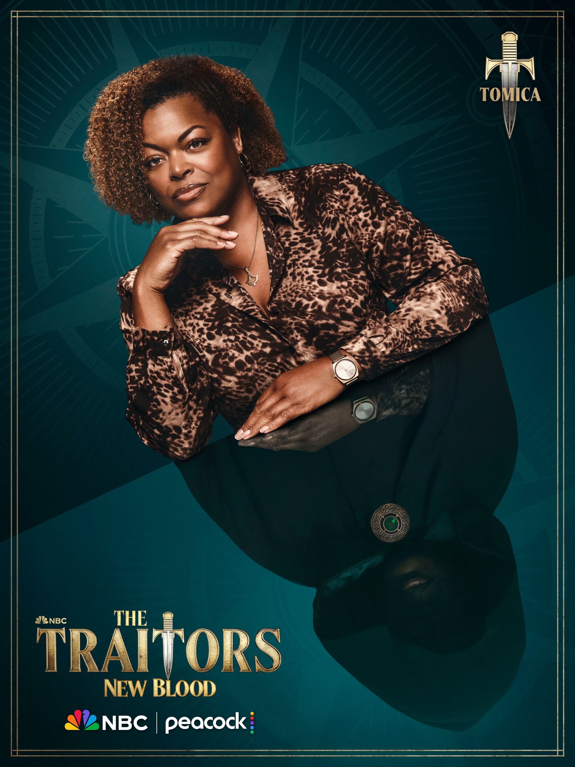 The cast portrait for Tomica Adams from NBC's 'The Traitors: New Blood.'