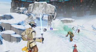 Star Wars Hunters Screenshot Snow
