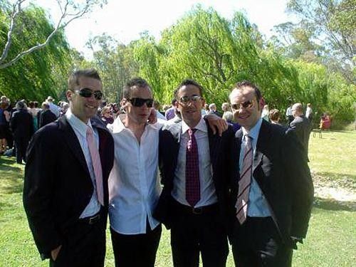 Brett and Ally Lancaster's wedding