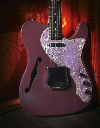 Fender Telecaster Thinline in Lavender Lilac