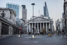 London, UK. 25th Dec, 2014. The Bank of England and Bank in London on early Christmas morning. Credit: Piero Cruciatti/Alamy Live News