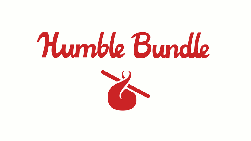 The Humble Bundle logo in red on a white background.