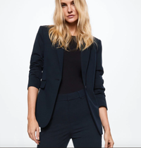 Fitted suit jacket, $55.60 (£49.99)| Mango