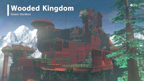 Mario Odyssey Wooded Kingdom