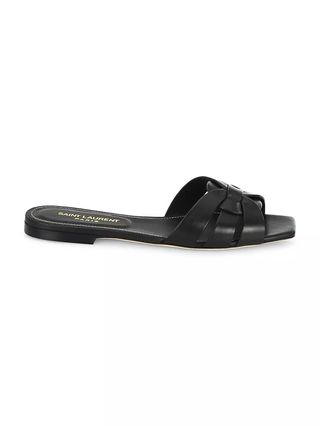 Tribute Leather Slides