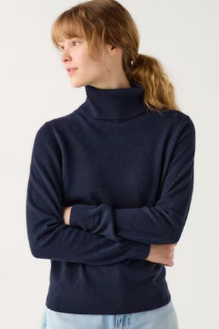 Uniqlo 100% Cashmere Turtleneck Jumper