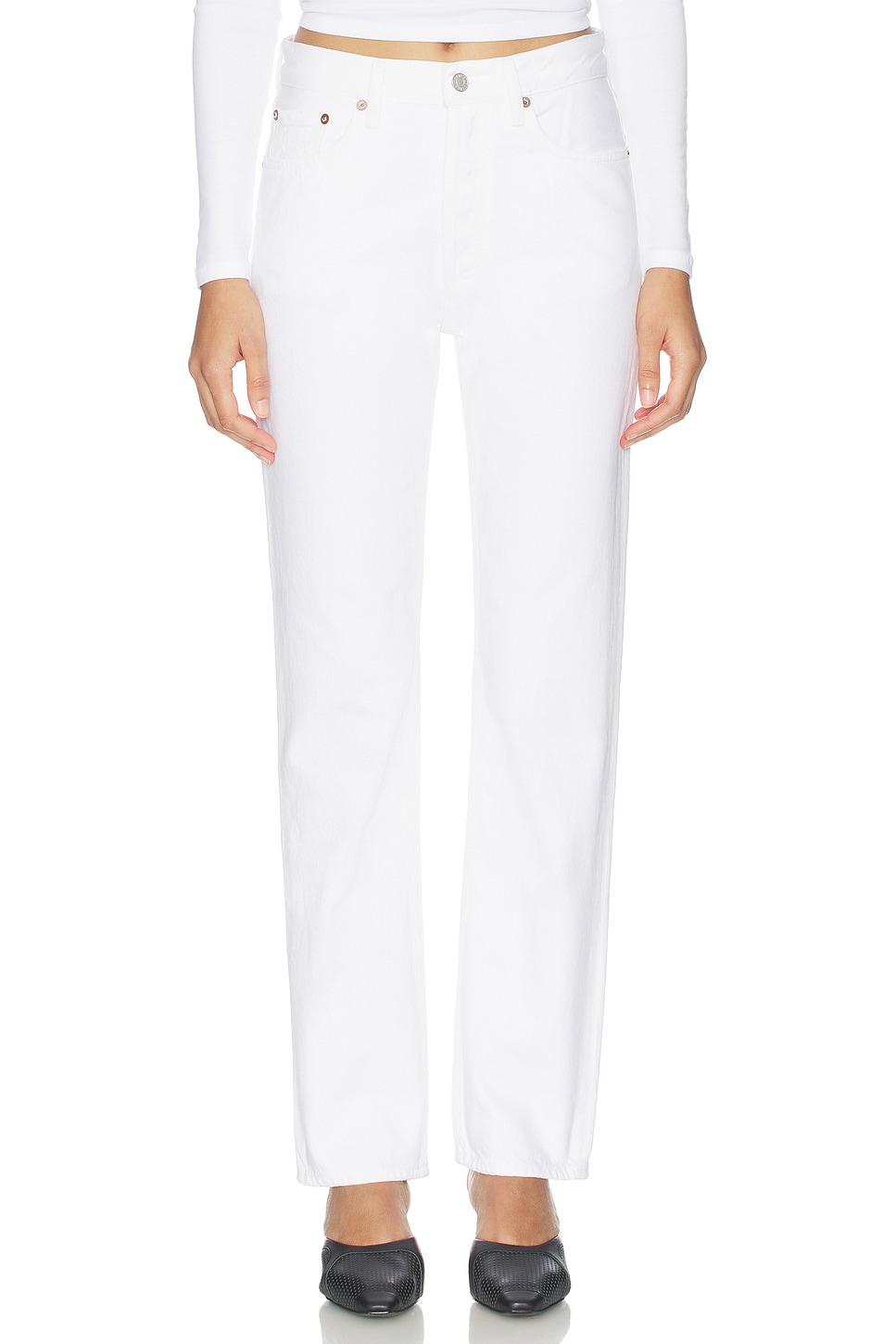 Lana Relaxed Straight Jeans